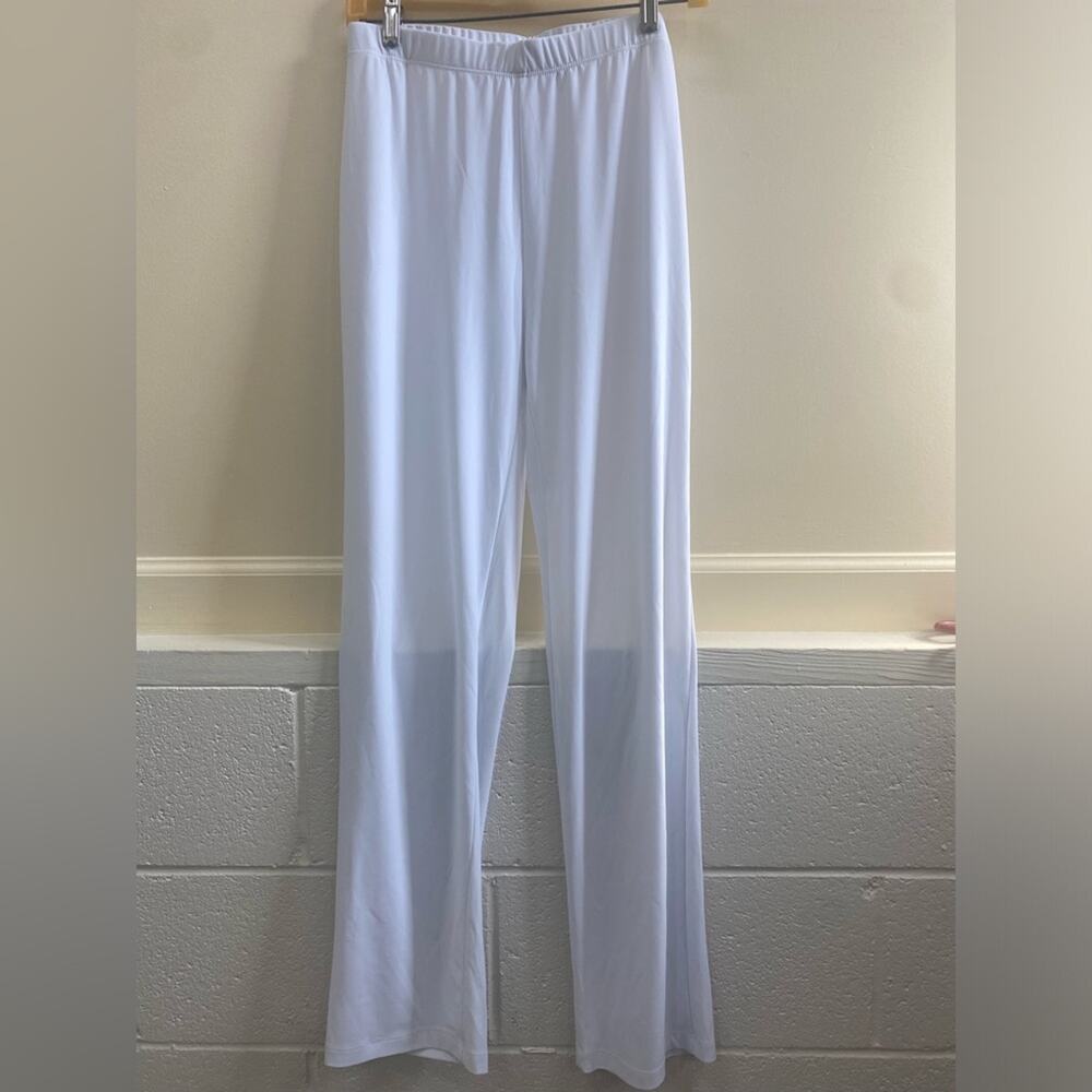 CLARA SUN WOO NWT Elegant White large dressy pants